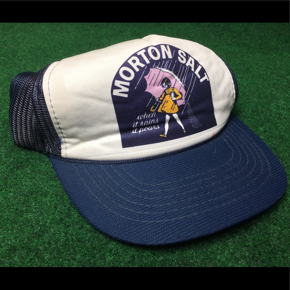 Vintage Morton Salt SnapBack hat